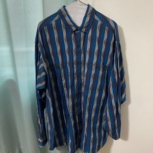 Vintage crazy pattern Patagonia button up XL